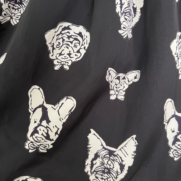 3 for $20 Dog prints black skirt - Picture 3 of 7